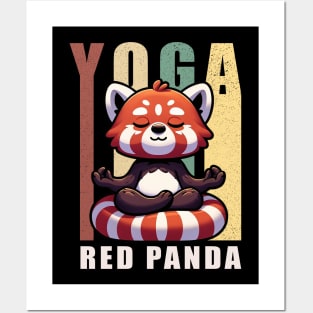 Panda Yoga Meditation Namaste Posters and Art